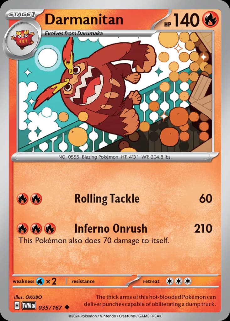 Darmanitan 035/167 from Twilight Masquerade