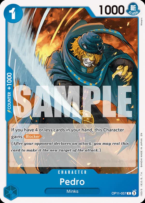 Pedro OP11-057 Standard printing