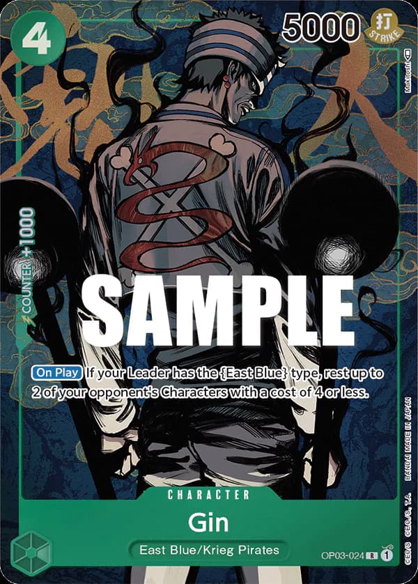 Gin OP03-024 Official alternate printing 1