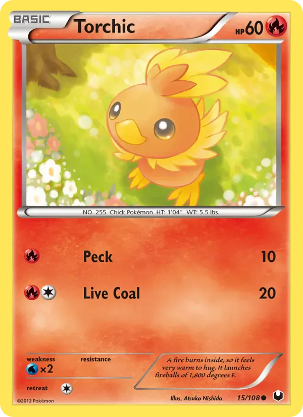 Torchic 15/108 from Dark Explorers