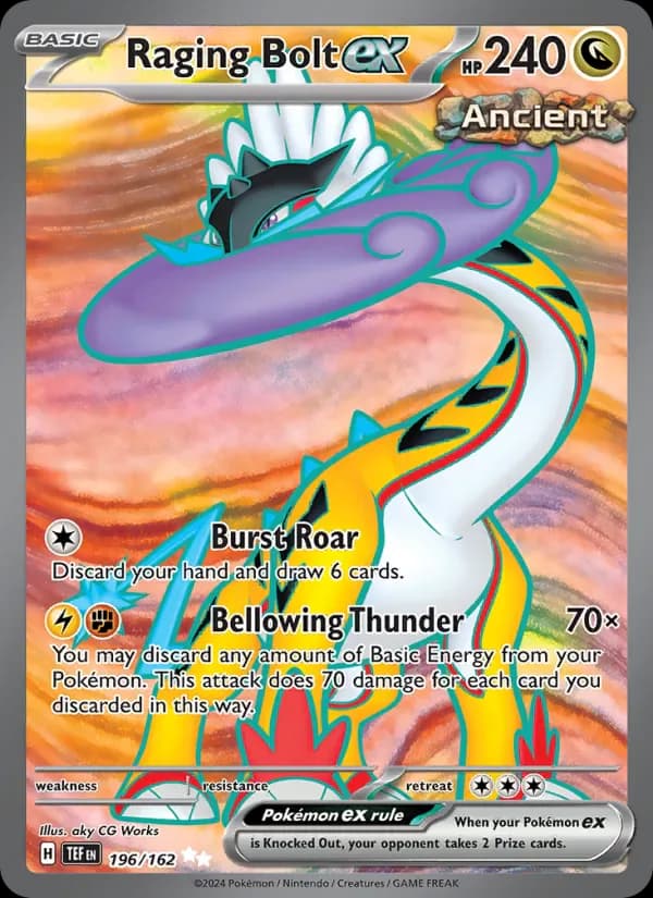 Raging Bolt ex 196/162 from Temporal Forces