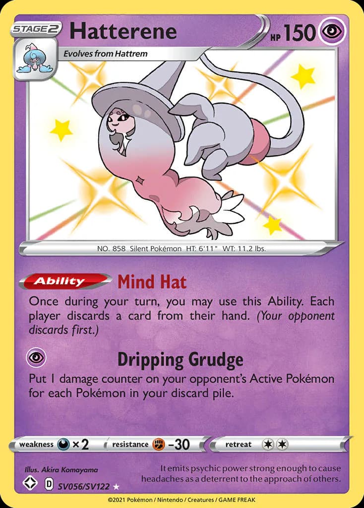 Hatterene SV056/SV122 from Shining Fates