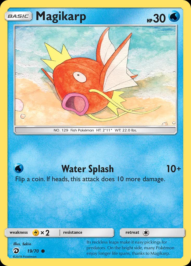 Magikarp 19/70 from Dragon Majesty