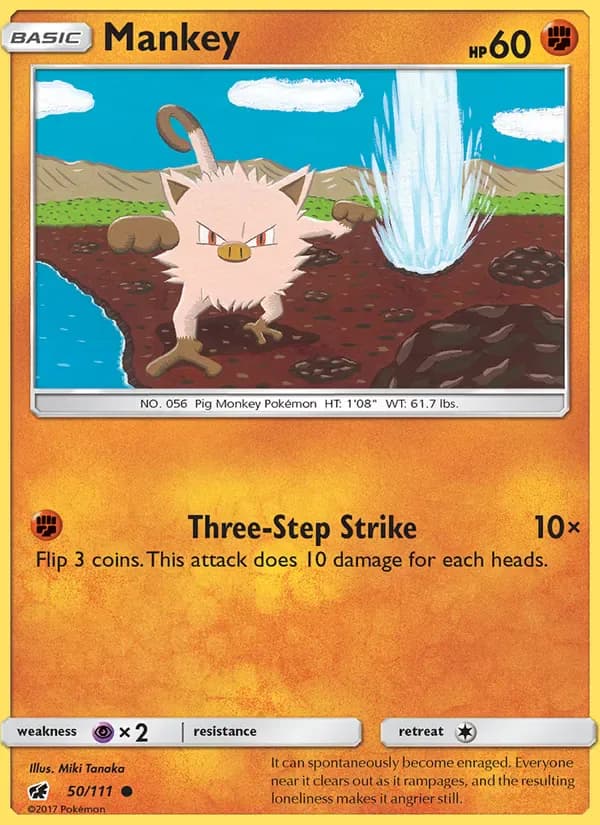 Mankey 50/111 from Crimson Invasion