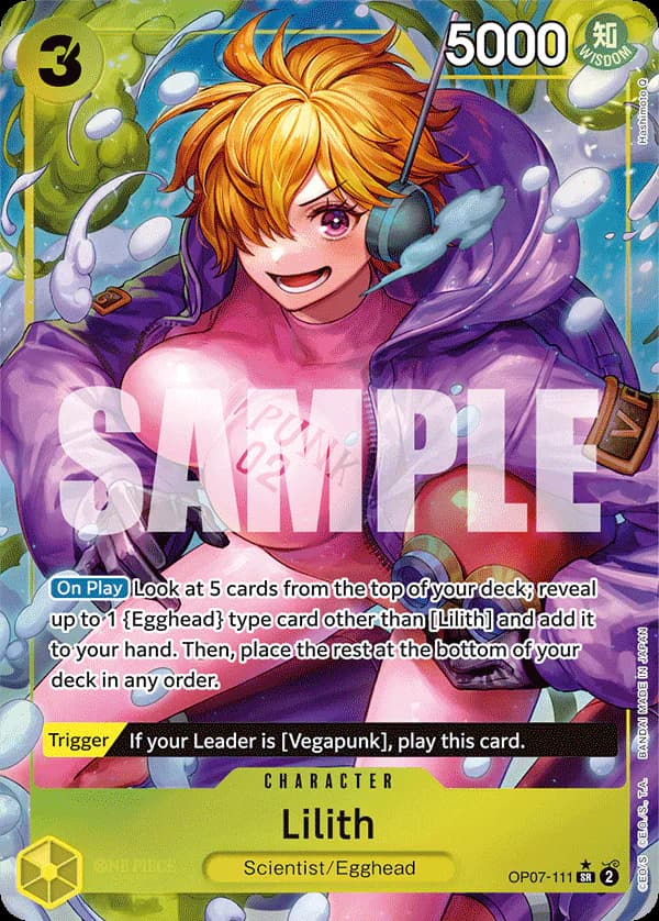 Lilith OP07-111 Official alternate printing 1