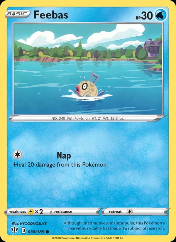 Feebas 38/189 from Darkness Ablaze