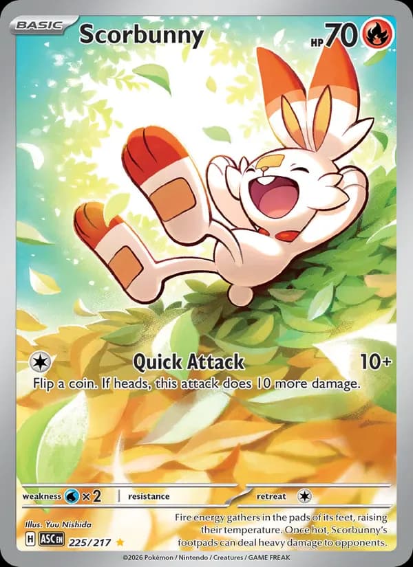 Scorbunny 225/217 from Ascended Heroes