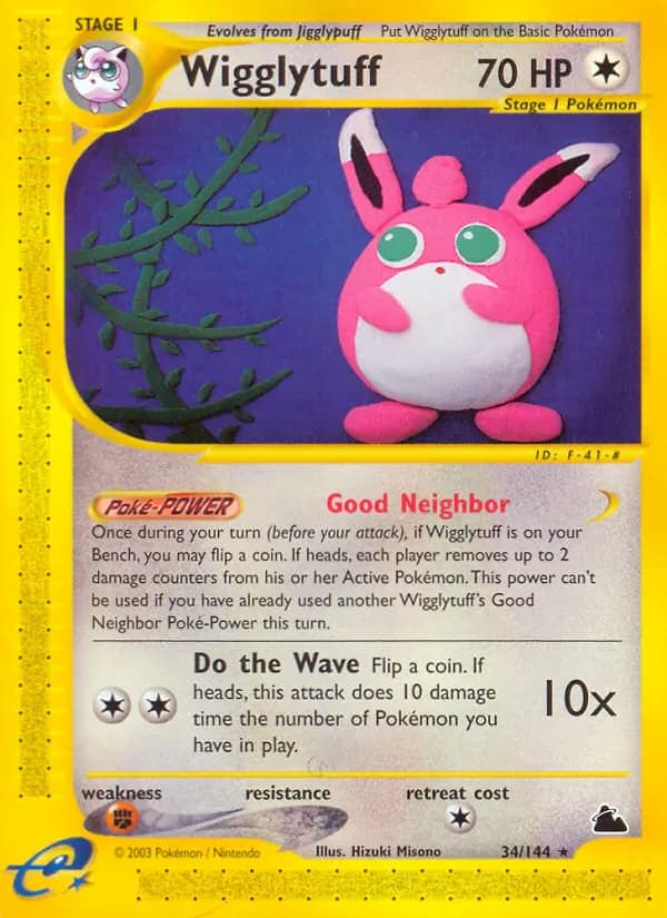 Wigglytuff 34/144 from Skyridge