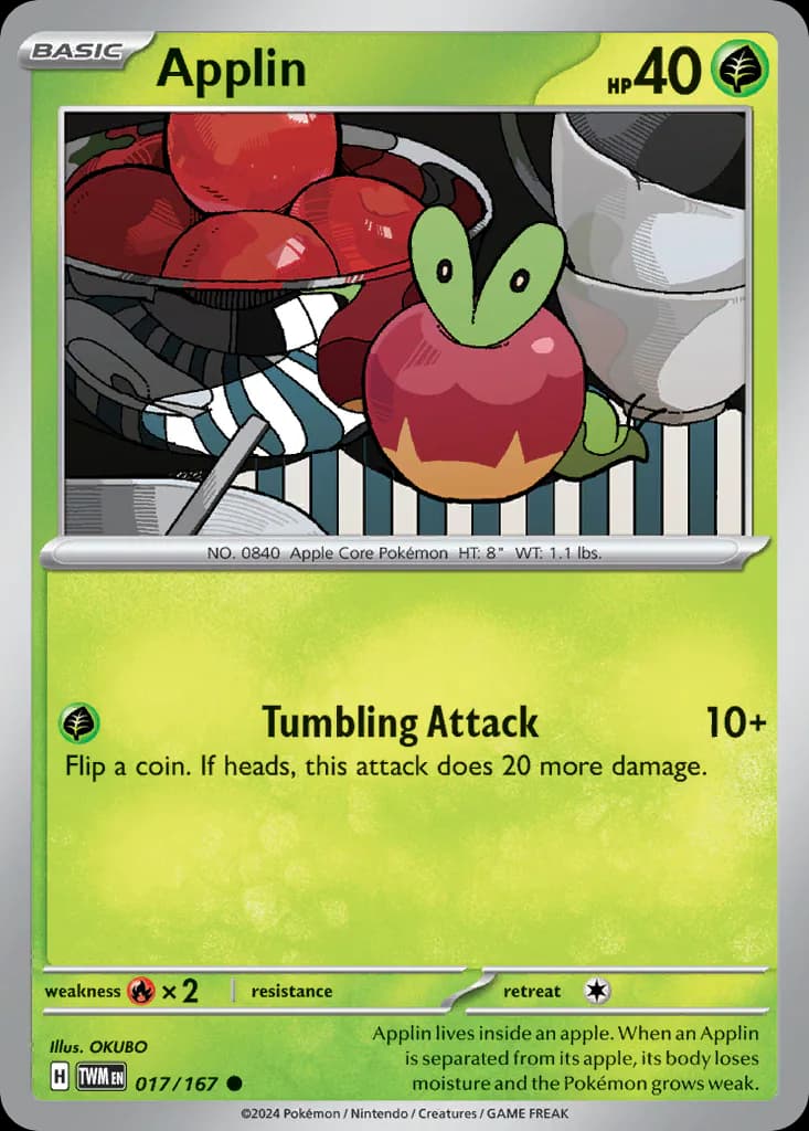 Applin 017/167 from Twilight Masquerade