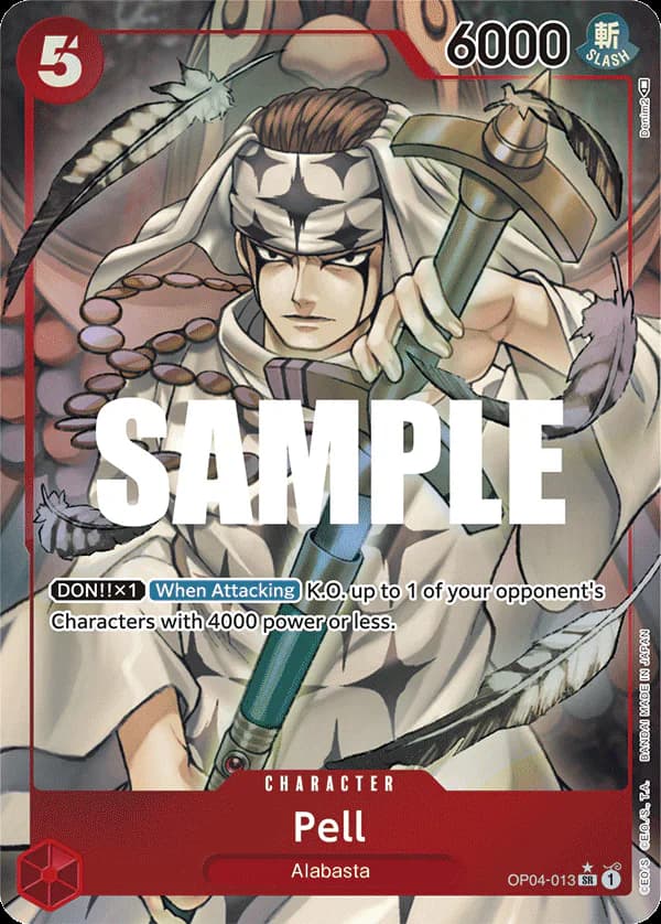Pell OP04-013 Official alternate printing 1