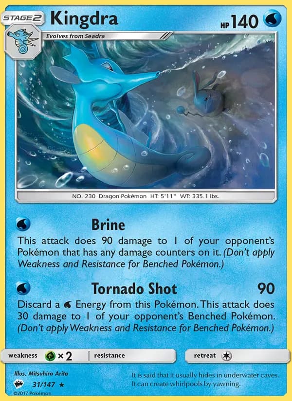 Kingdra 31/147 from Burning Shadows
