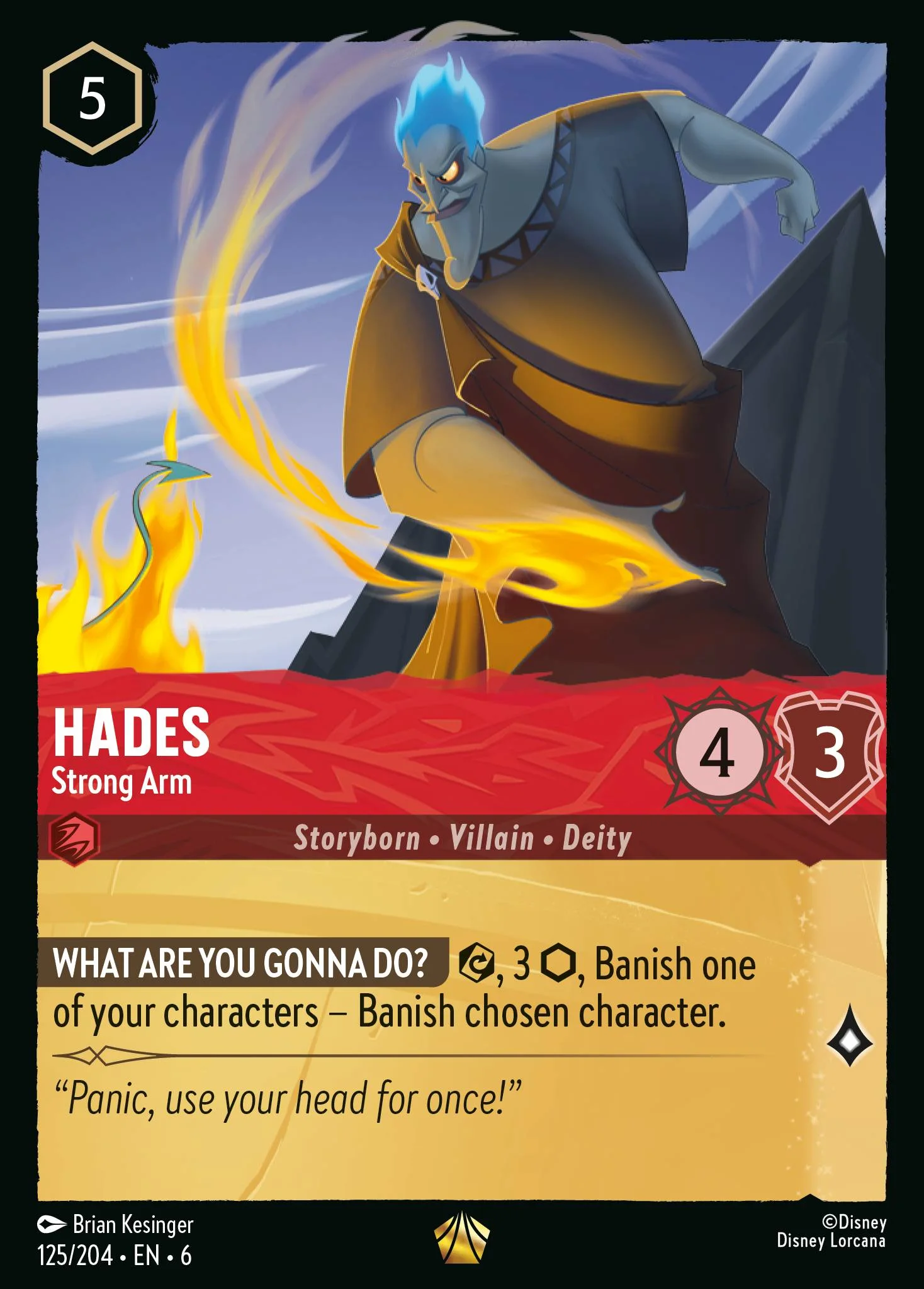 Hades - Strong Arm 125/204 from Azurite Sea