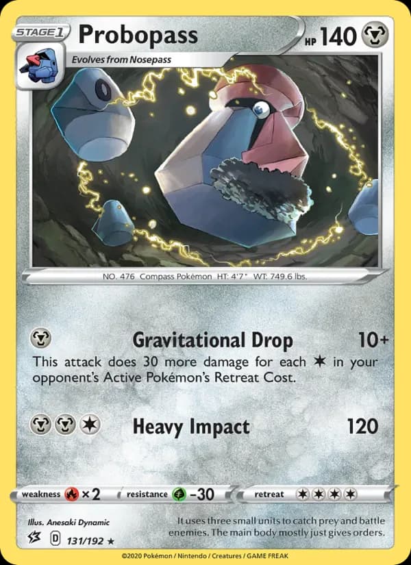 Probopass 131/192 from Rebel Clash