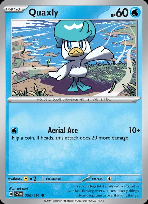 Quaxly 050/191 from Surging Sparks
