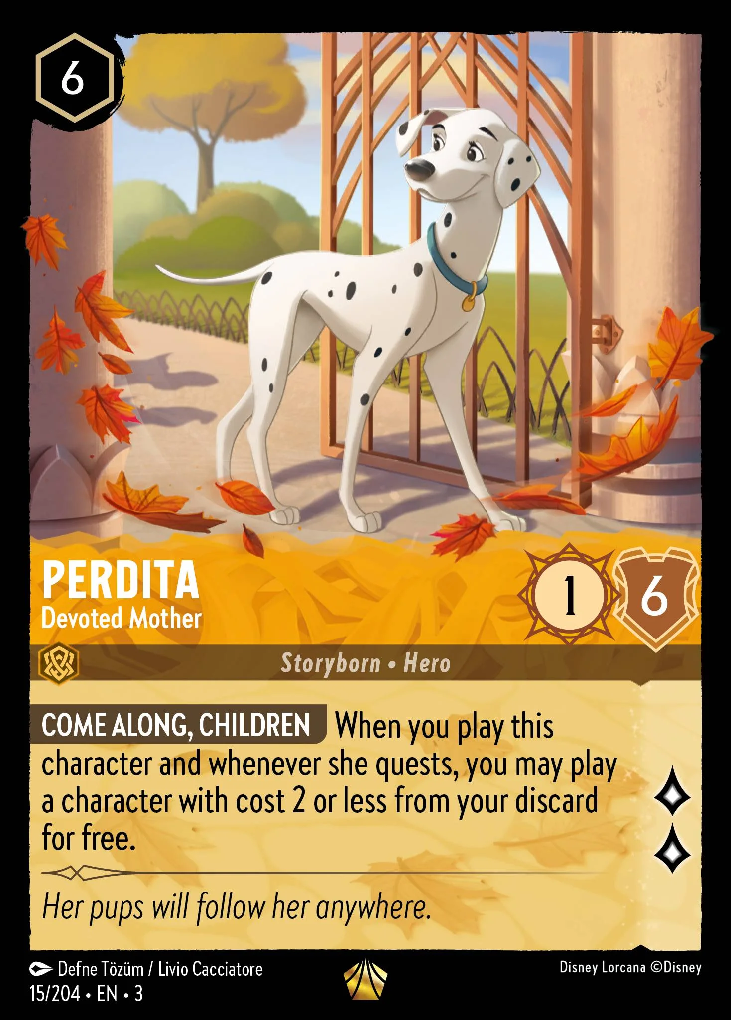 Perdita - Devoted Mother 15/204 from Into the Inklands