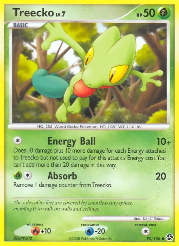 Treecko 90/106 from Great Encounters