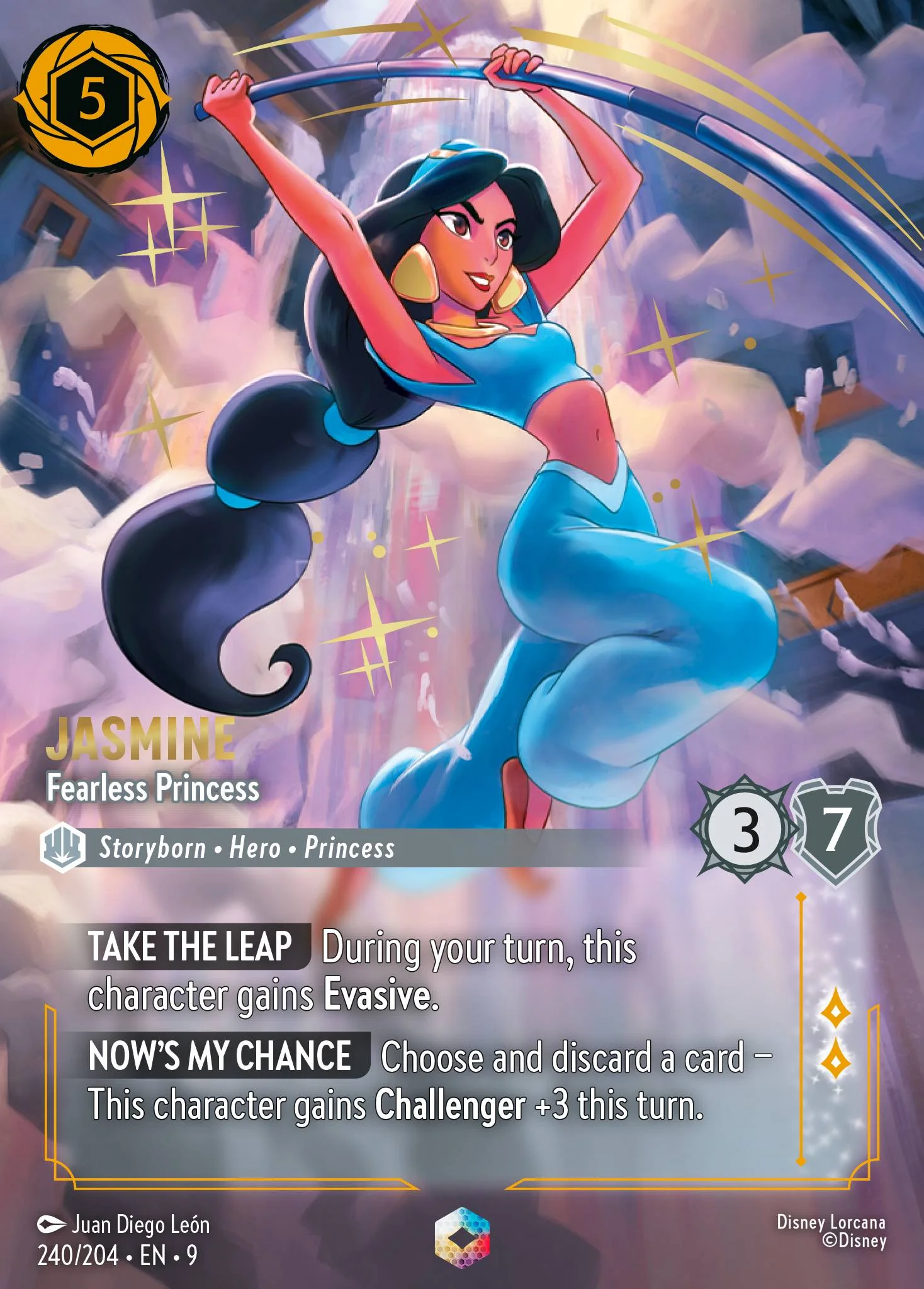 Jasmine - Fearless Princess 240/204 from Fabled