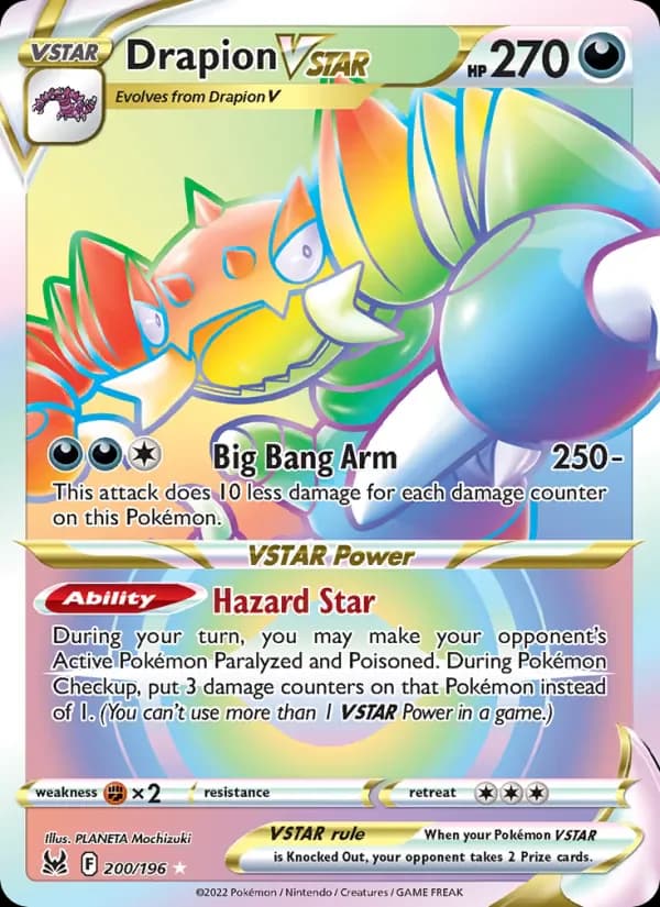 Drapion VSTAR 200/196 from Lost Origin