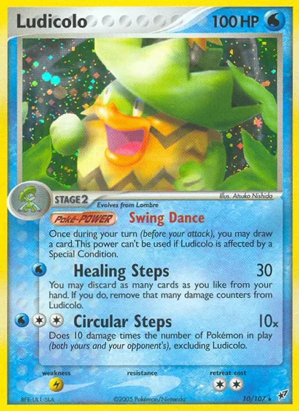 Ludicolo 10/107 from EX Deoxys