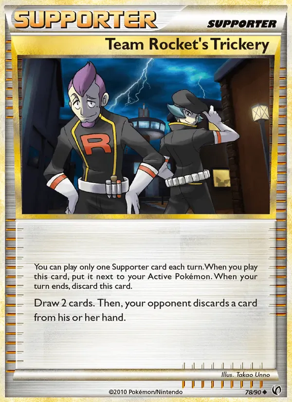 Team Rocket’s Trickery 78/90 from Undaunted
