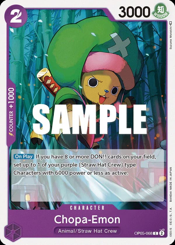 Chopa-Emon OP05-068 Standard printing