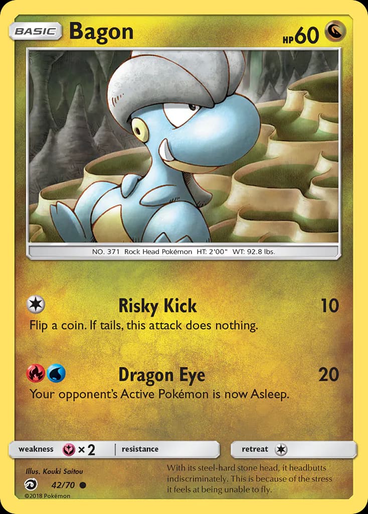 Bagon 42/70 from Dragon Majesty