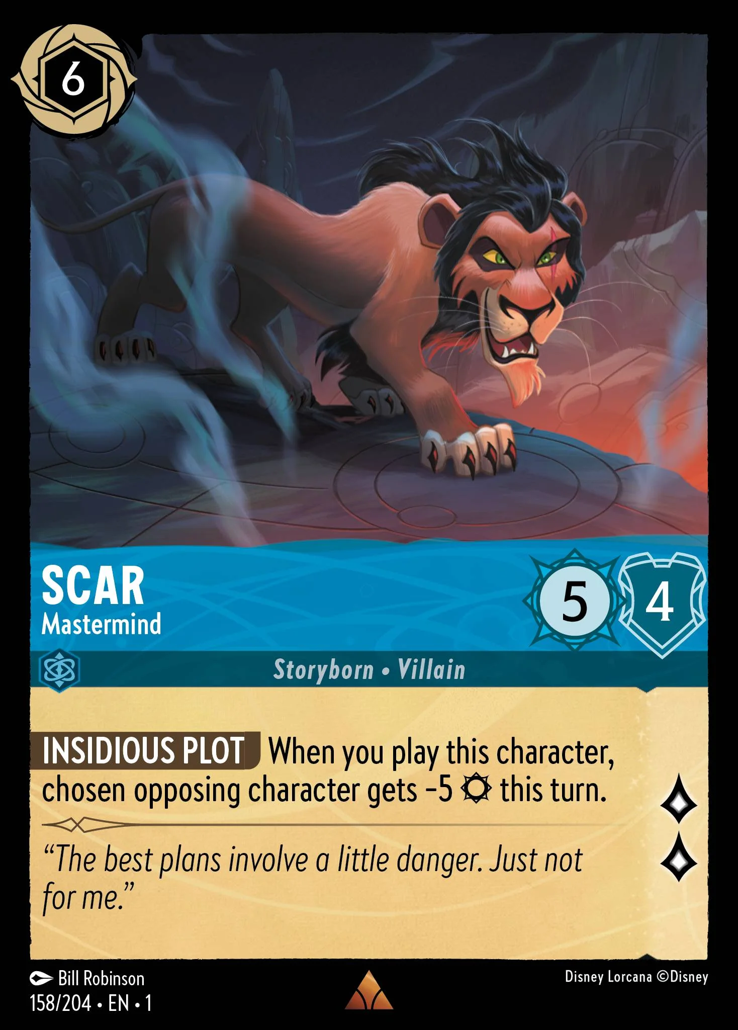 Scar - Mastermind 158/204 from The First Chapter