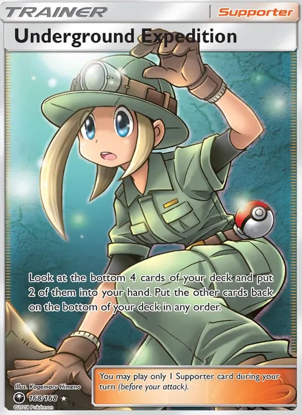 Underground Expedition 168/168 from Celestial Storm