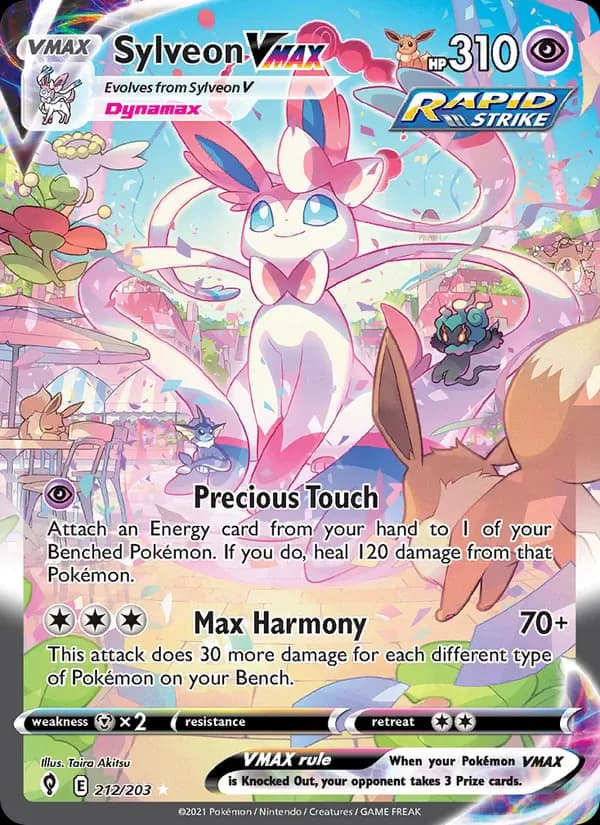 Sylveon VMAX 212/203 from Evolving Skies