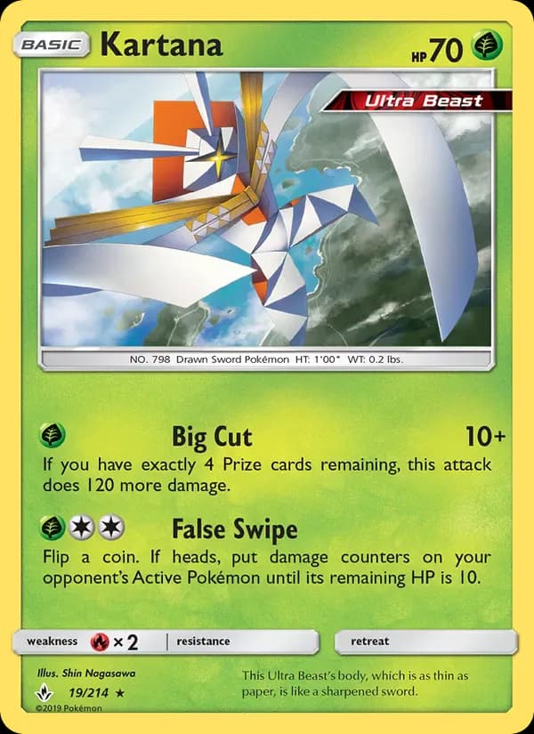 Kartana 19/214 from Unbroken Bonds