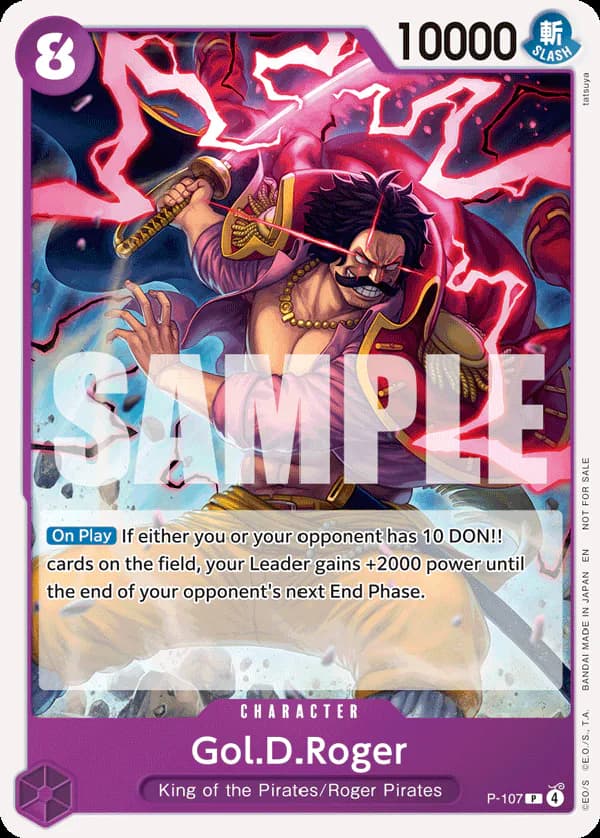 Gol.D.Roger P-107 Standard printing