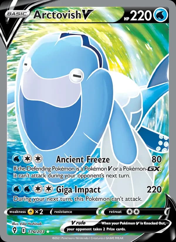 Arctovish V 176/203 from Evolving Skies