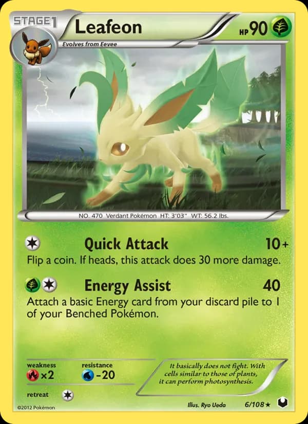 Leafeon 6/108 from Dark Explorers