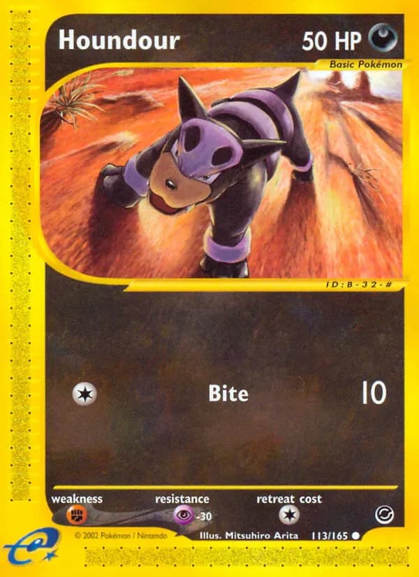 Houndour 113/165 from Expedition Base Set