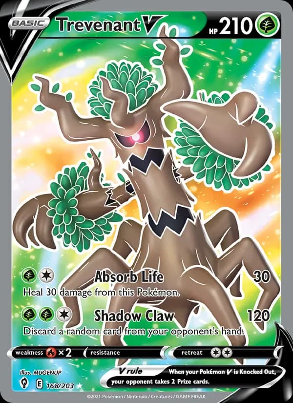 Trevenant V 168/203 from Evolving Skies