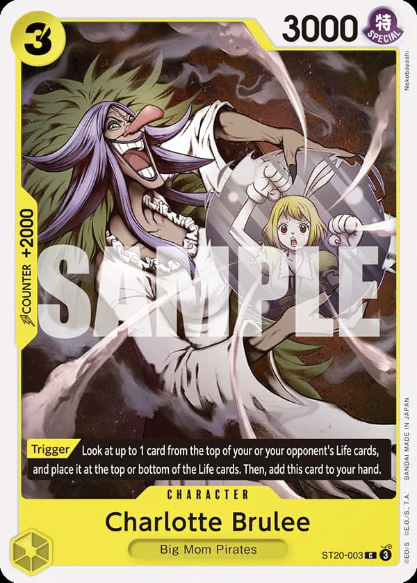 Charlotte Brulee ST20-003 Standard printing