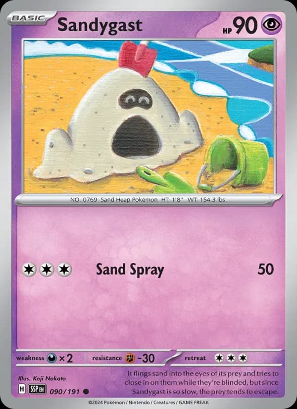 Sandygast 090/191 from Surging Sparks