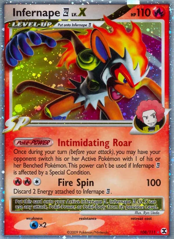 Infernape 4 108/111 from Rising Rivals