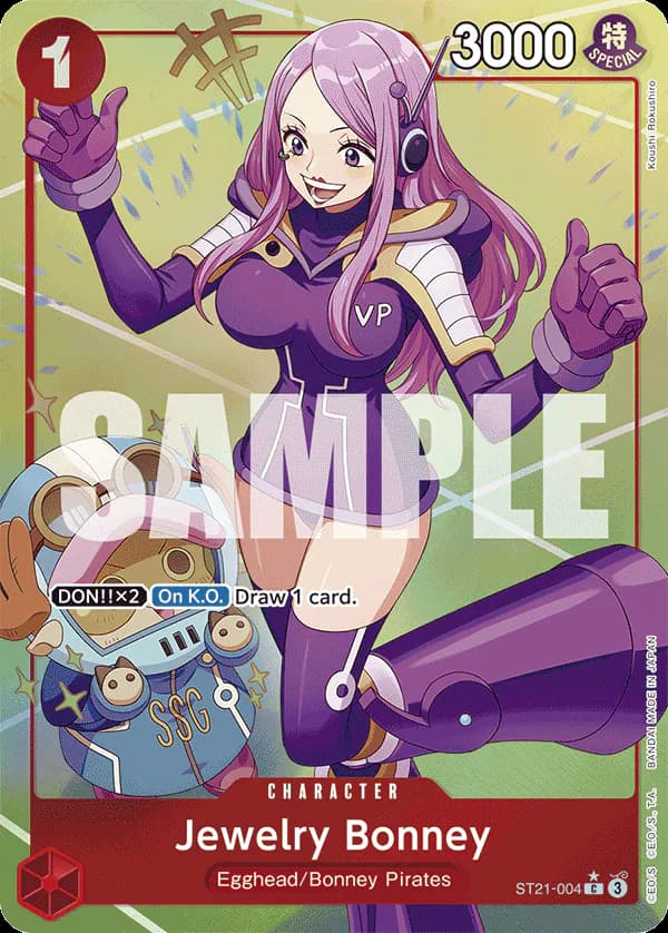 Jewelry Bonney ST21-004 Official alternate printing 1