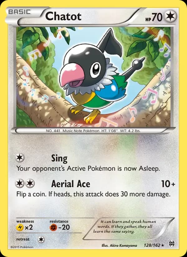 Chatot 128/162 from BREAKthrough