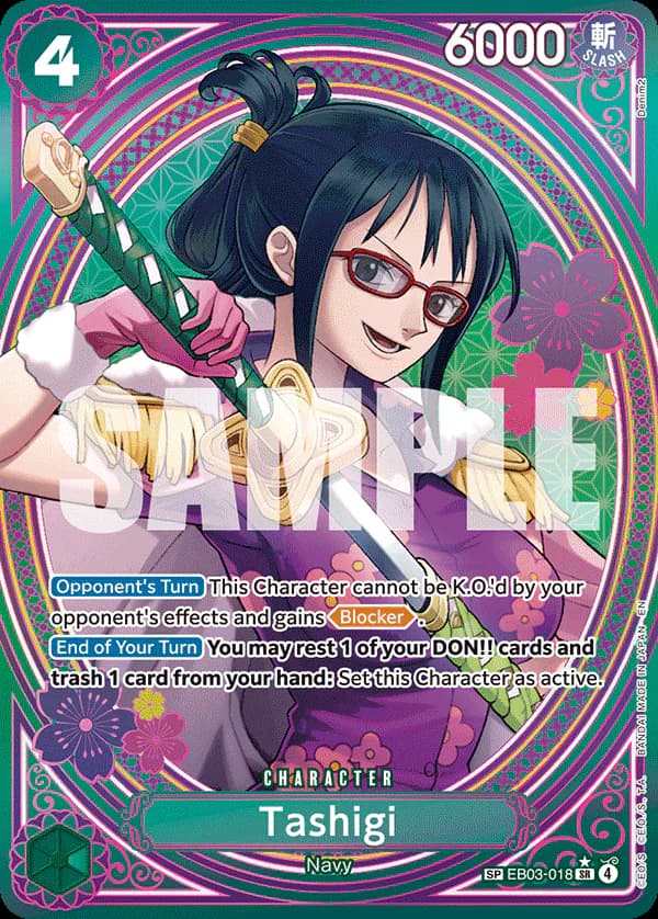 Tashigi EB03-018 Official alternate printing 2