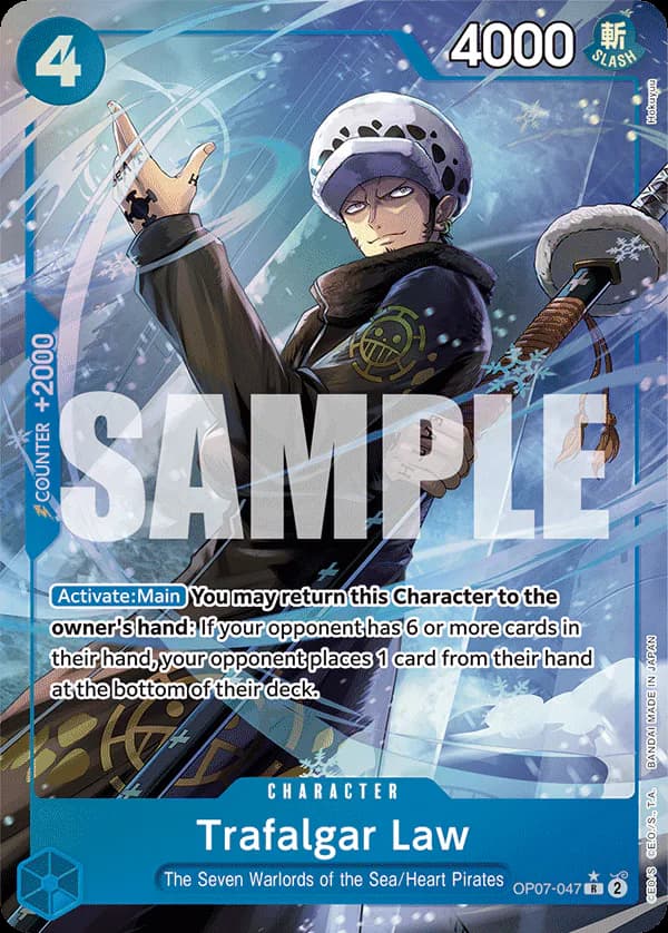 Trafalgar Law OP07-047 Official alternate printing 1