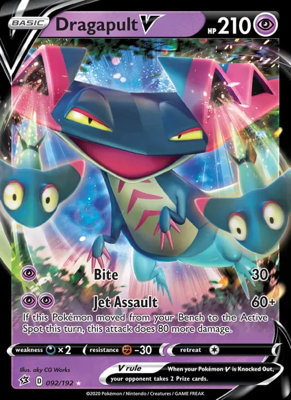 Dragapult V 92/192 from Rebel Clash