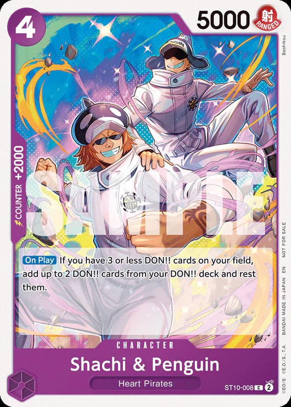 Shachi & Penguin ST10-008 Official alternate printing 1