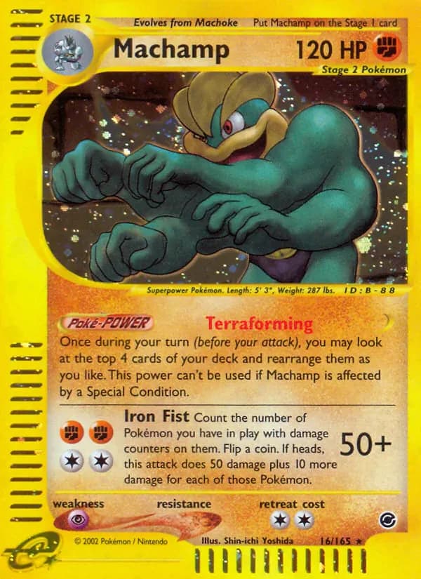 Machamp 16/165 from Expedition Base Set