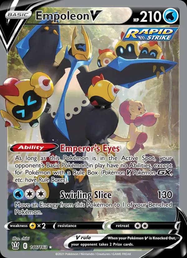 Empoleon V 146/163 from Battle Styles