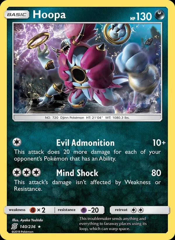Hoopa 140/236 from Unified Minds