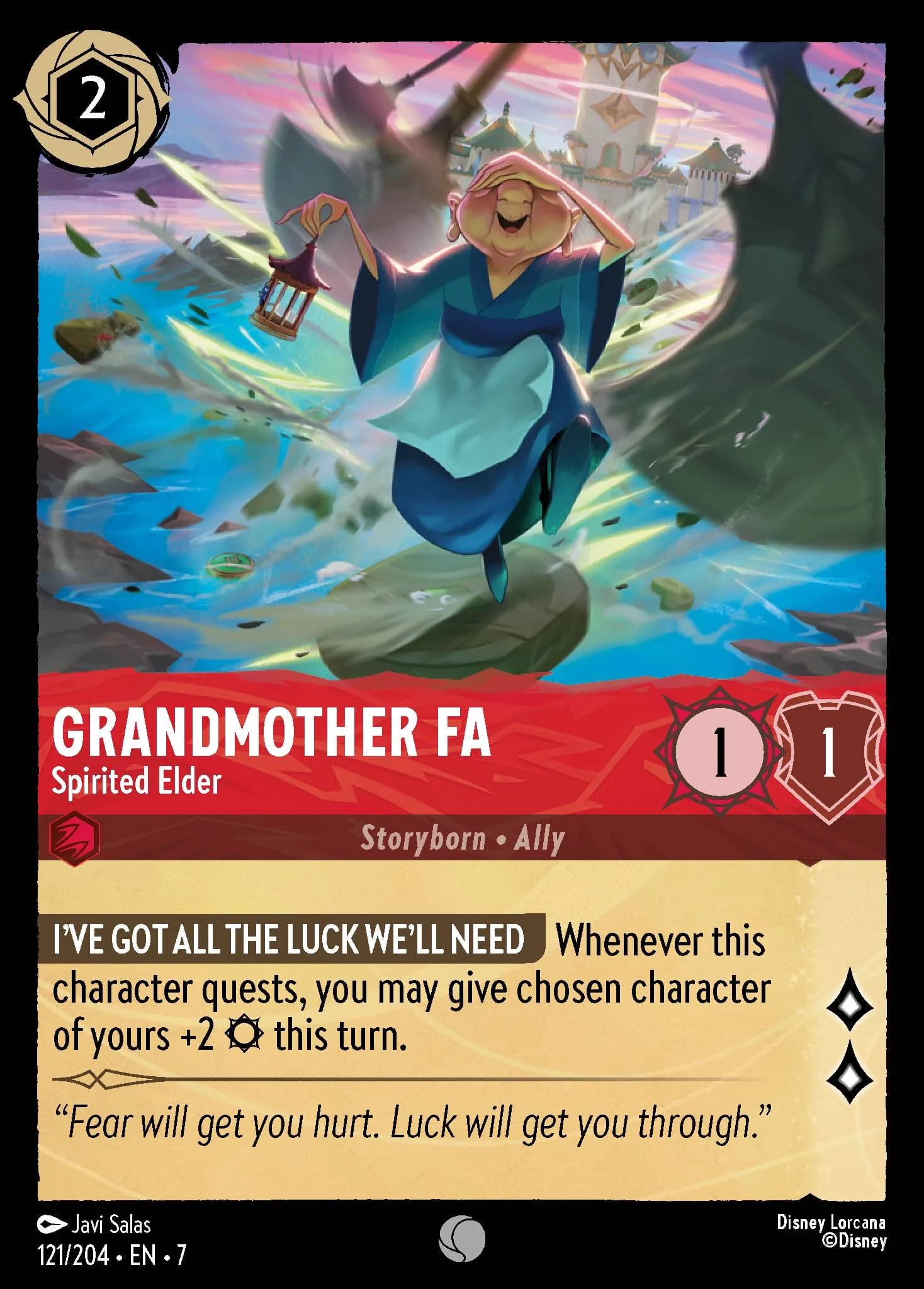 Grandmother Fa - Spirited Elder 121/204 from Archazia's Island