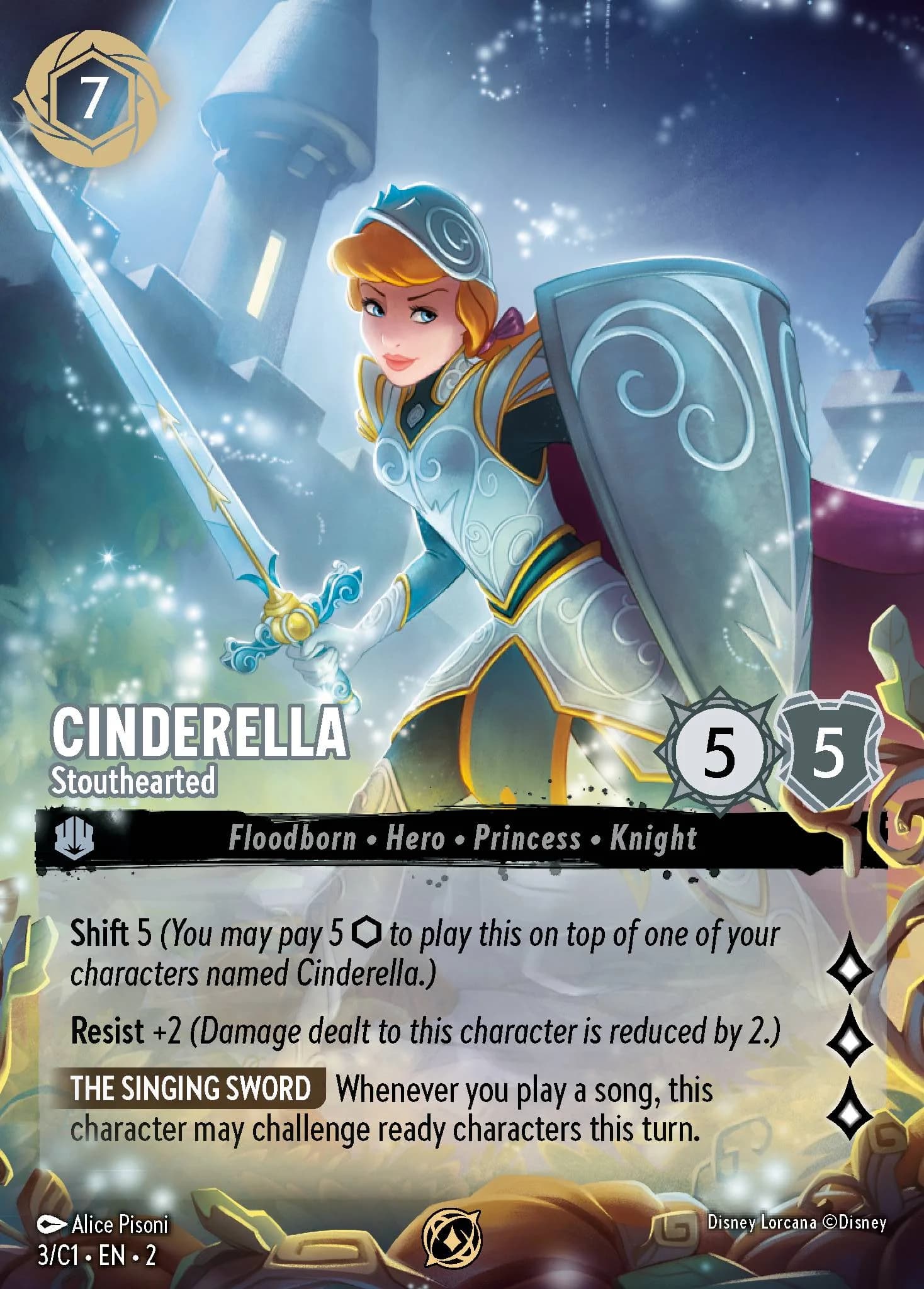 Cinderella - Stouthearted 3/C1 from Rise of the Floodborn
