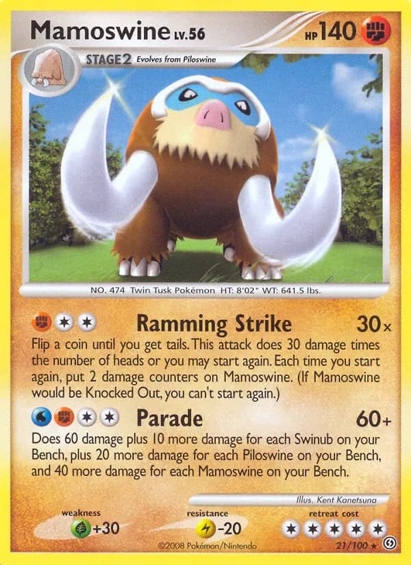 Mamoswine 21/100 from Stormfront